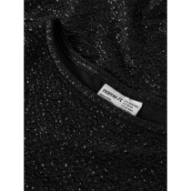NAME IT Glimmer Bluse Risine Black